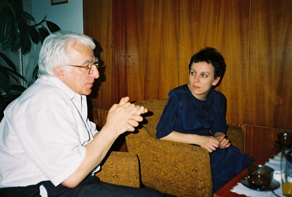 prof dutka i olga tokarczuk