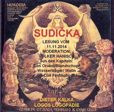 Dieter Kalka, Sudicka, Manuskriptlesung, CD